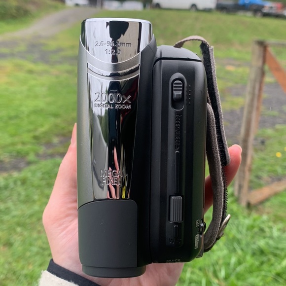 canon mini dv 2R 950 48x advanced zoom video camera retro flip out screen - Picture 4 of 11